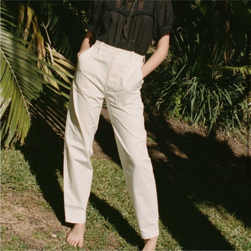 Doen walker pant new with tags in nutmilk